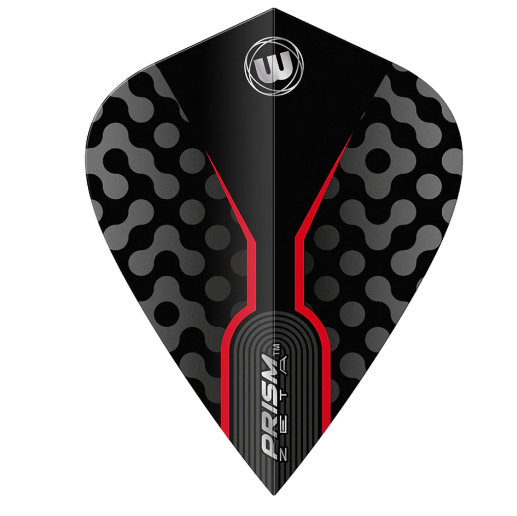 Winmau Prism Zeta Kite Dart Flights - Enhanced Performance - Korvel