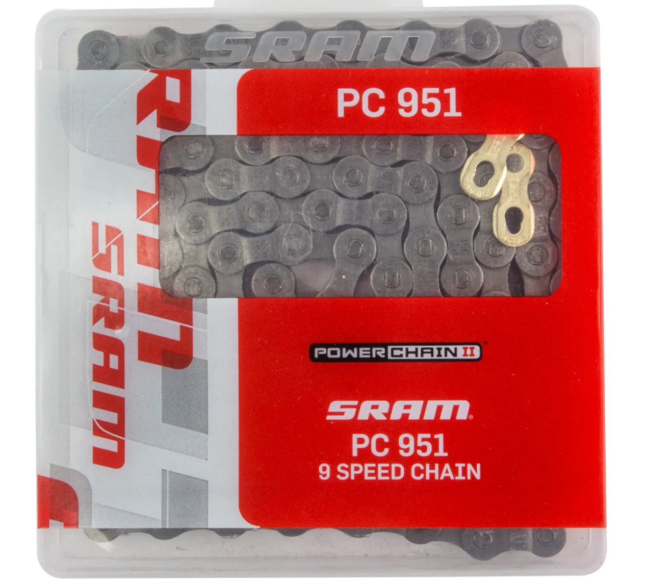 Cadena de Bicicleta SRAM PC 951 de 9 Velocidades