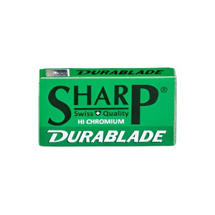 Lames de rasoir à double tranchant Sharp Durablade Hi Chromium - Pack de 10