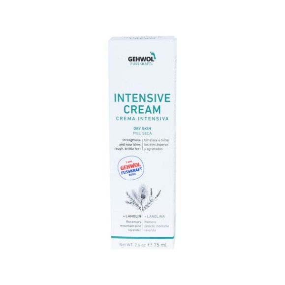 Crème pour les pieds Gehwol Fusskraft Blue pour peau sèche - 2,6 oz