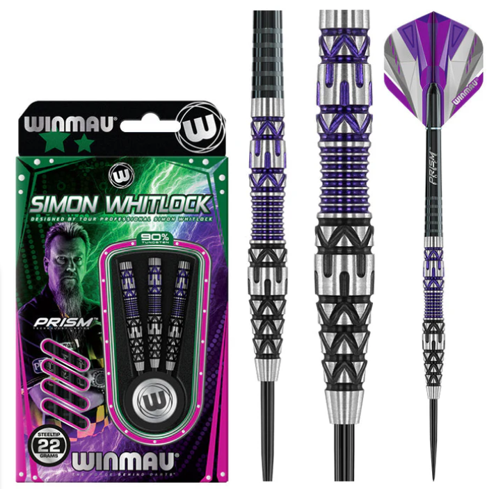 Dardos de Acero de Edición Especial Simon Whitlock