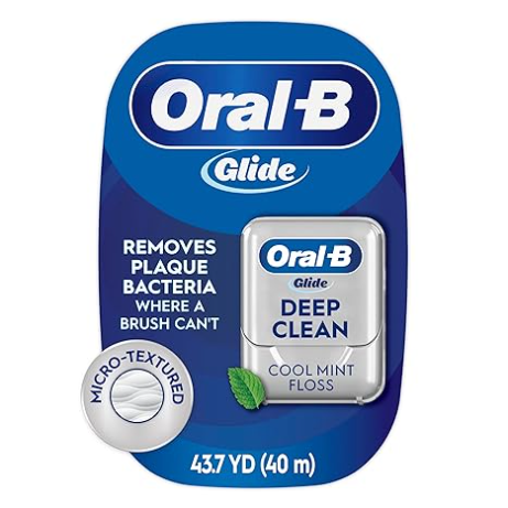 Hilo dental Oral-B Glide Deep Clean con enhebrador 40m