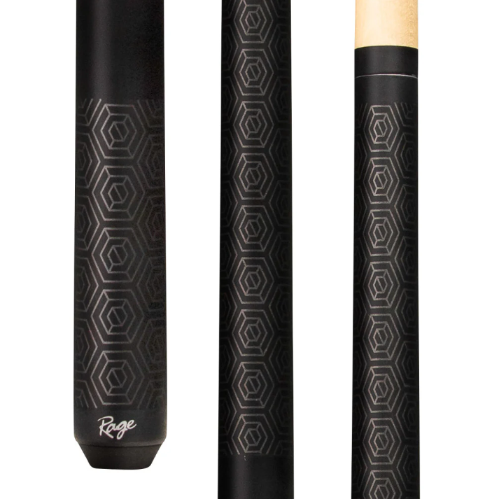 Rage Pattern Print Matte Wrapless Cue - Korvel