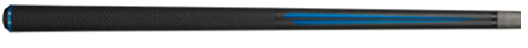 Premium Bull Carbon Cue Butt with Leather Grip - Korvel