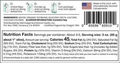 Organic Soft Tofu - Silken & Versatile Protein - Korvel