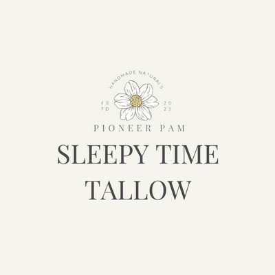 Sleepy Time Tallow: Sleep/Relaxation Support for Kids & Adults - Korvel