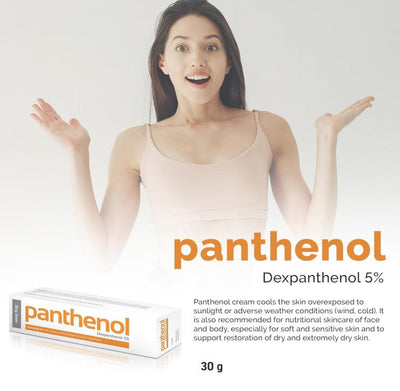 Crema de Pantenol 30g - Hidratante Nourishing para la Piel