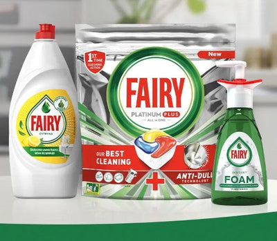 Fairy Dish Washing Liquid - Lemon Scent 450ml