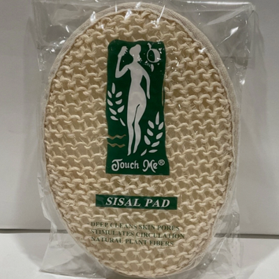 Touch Me Sisal Pad 5"x7" - Natural Body Brush