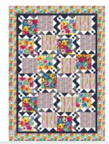 QT Fabrics Floral Art Walk Mingle Sewing Pattern