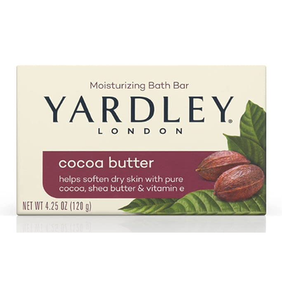 Yardley London Savon Nourrissant au Beurre de Cacao et Vitamine E - 4 oz
