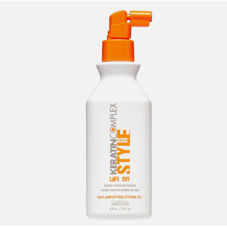 Gel de Estilo Amplificador de Raíces Keratin Complex Lift Off - 8 Oz