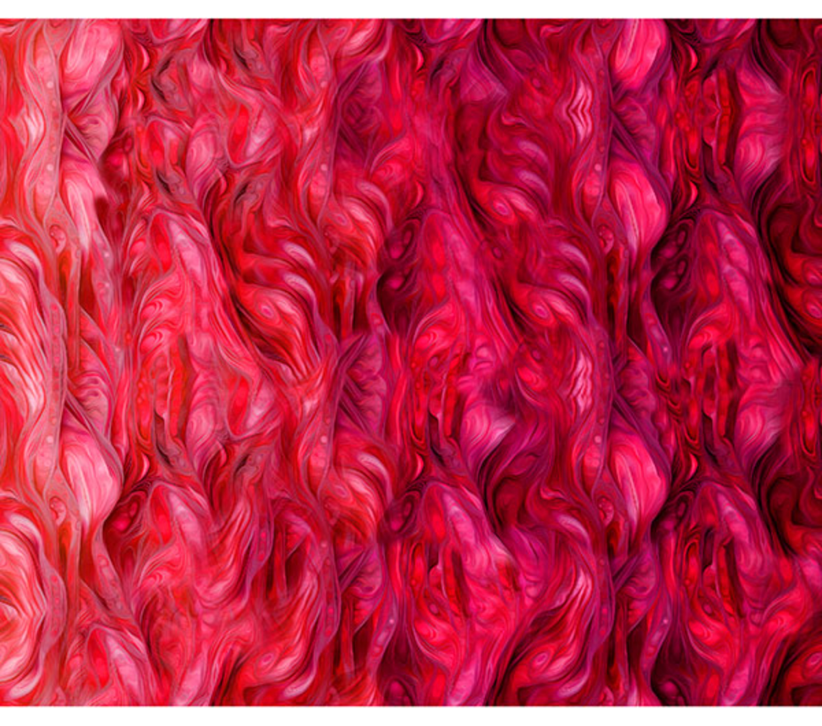 Tissu en coton Sangria Horizons Ombre Wave - 44"/45" par yard
