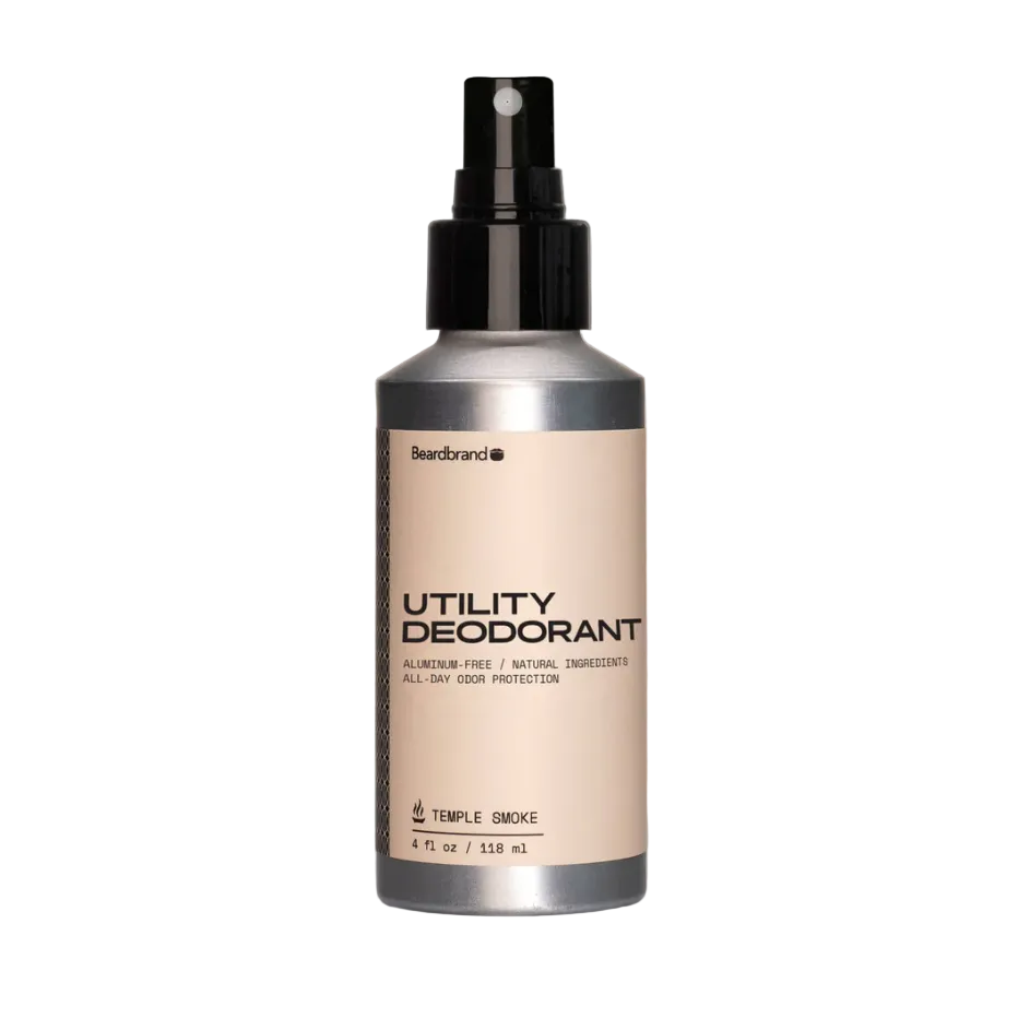 Desodorante Utility Temple Smoke de Beardbrand 4oz