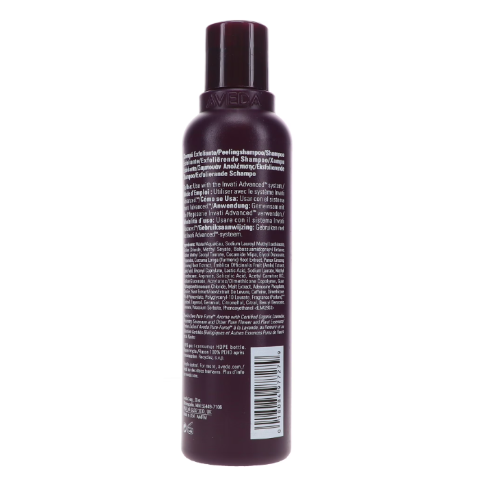 Shampoing Exfoliant Avancé Invati Aveda 6,7 oz