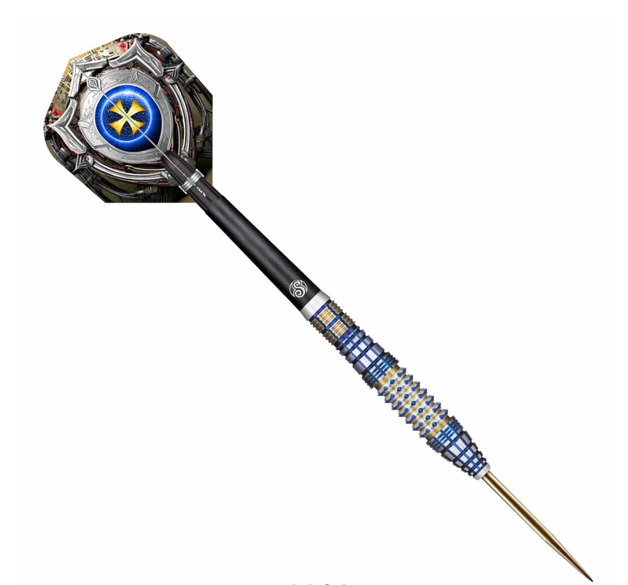 Future Knights Darkstar Steel-Tip Dart Set - Precision 90% Tungsten - Korvel