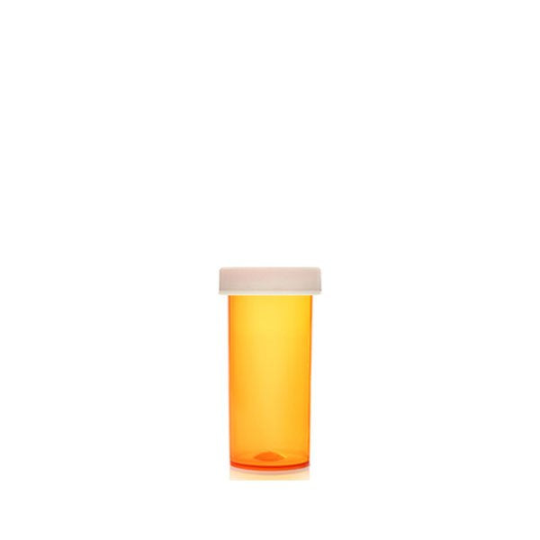 Child-Resistant Amber Vials - 40 Dram (Pack of 180)