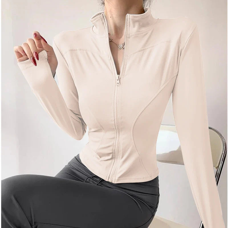 Veste de yoga à manches longues ActiveFlex pour femmes