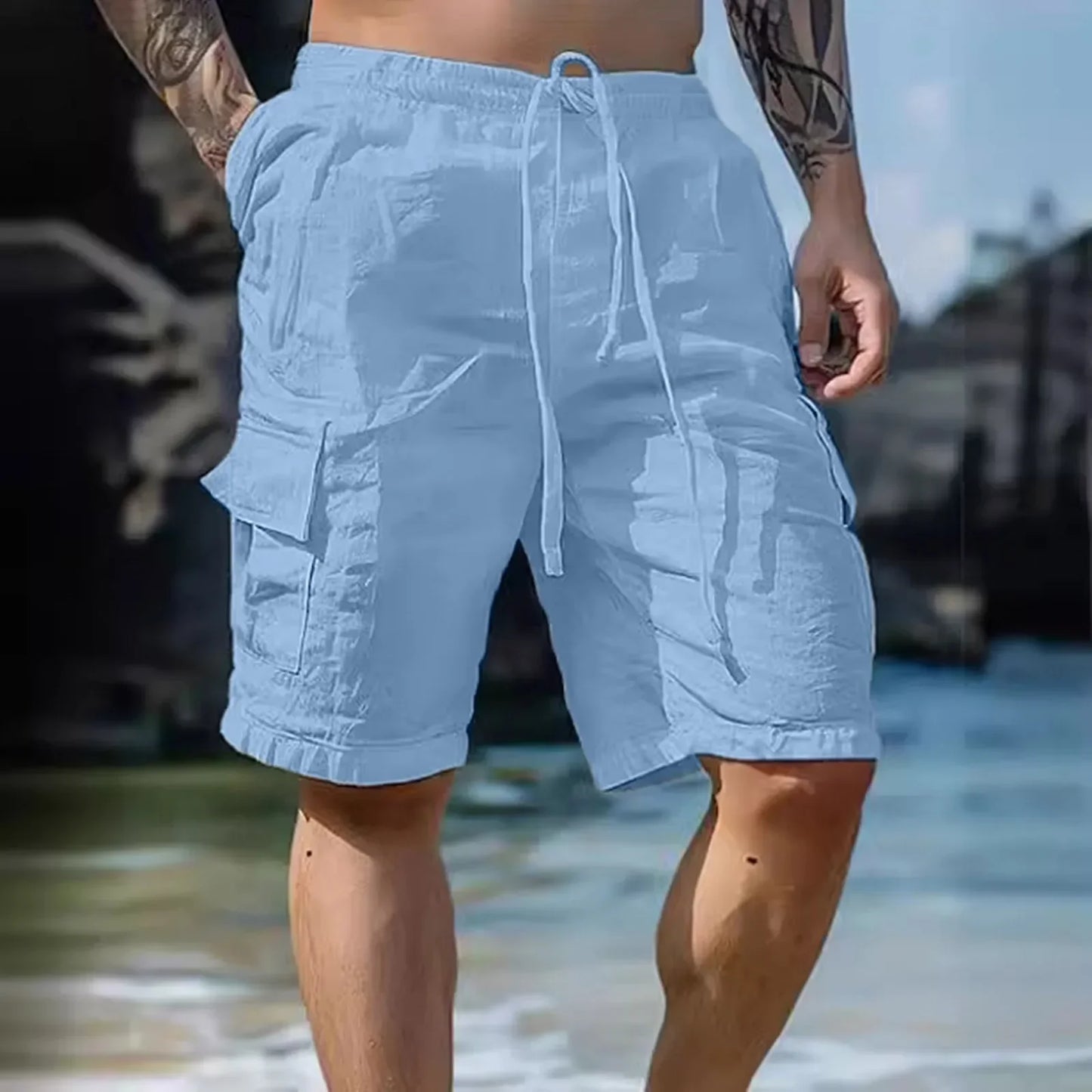 Shorts Cargo pour Hommes SunChill
