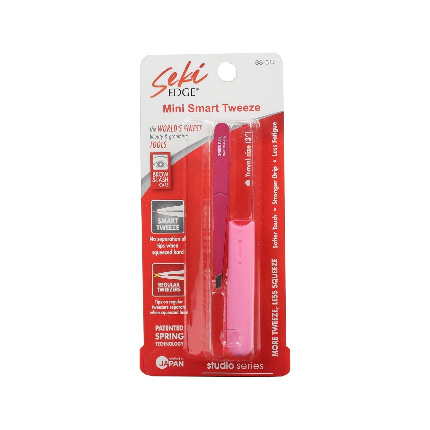 Seki Mini Smart Tweeze Rosa SS-517