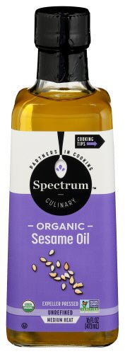 Organic Sesame Oil - Nutty Flavor for Culinary Delights - Korvel