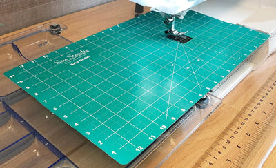 Sew Steady 12in x 20in Grid Glider for Seamless Sewing