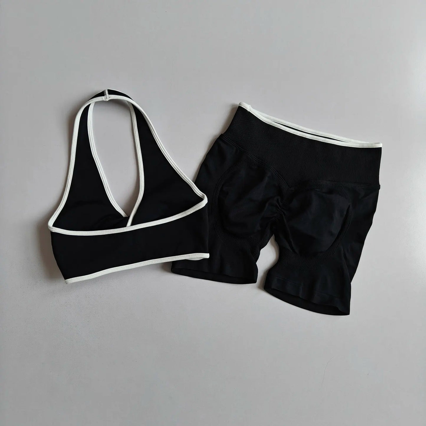 Conjunto de Yoga y Gimnasio Sin Costuras para Mujeres - Secado Rápido