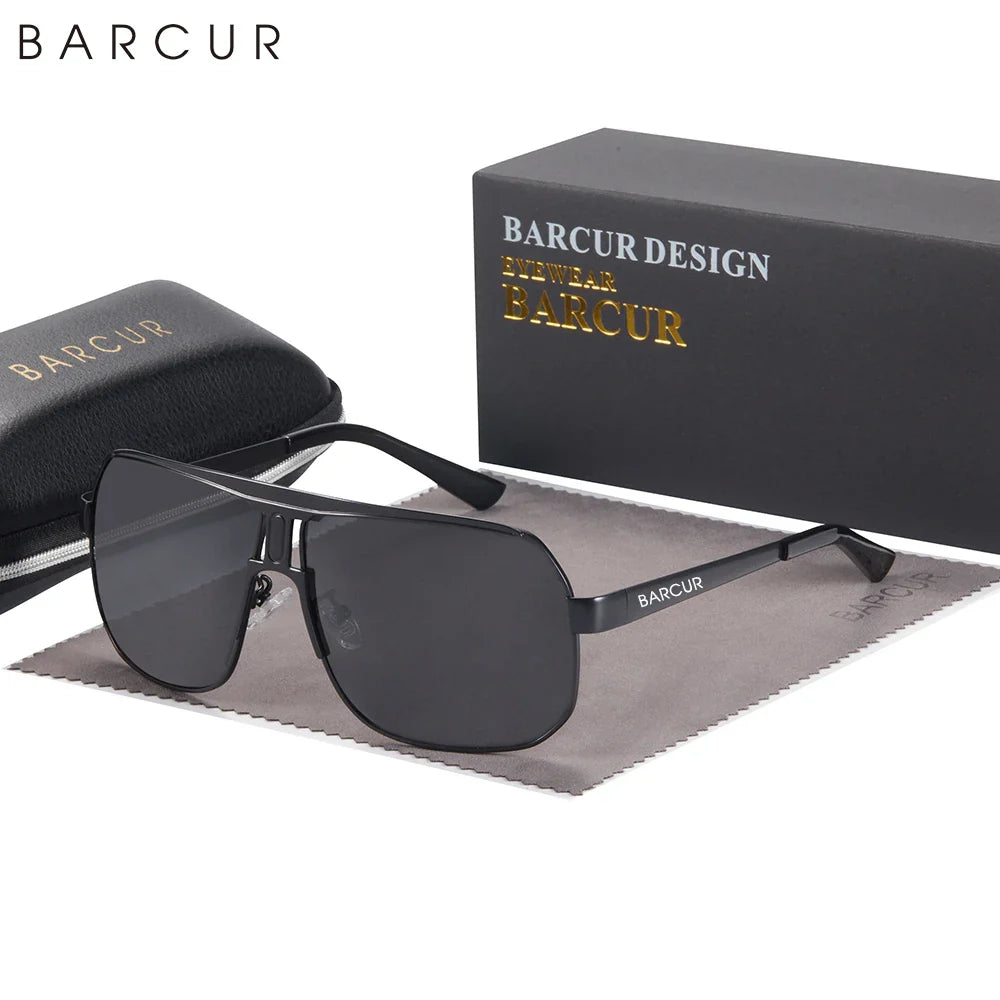 Lunettes de sport polarisées BARCUR pour hommes - Protection UV400