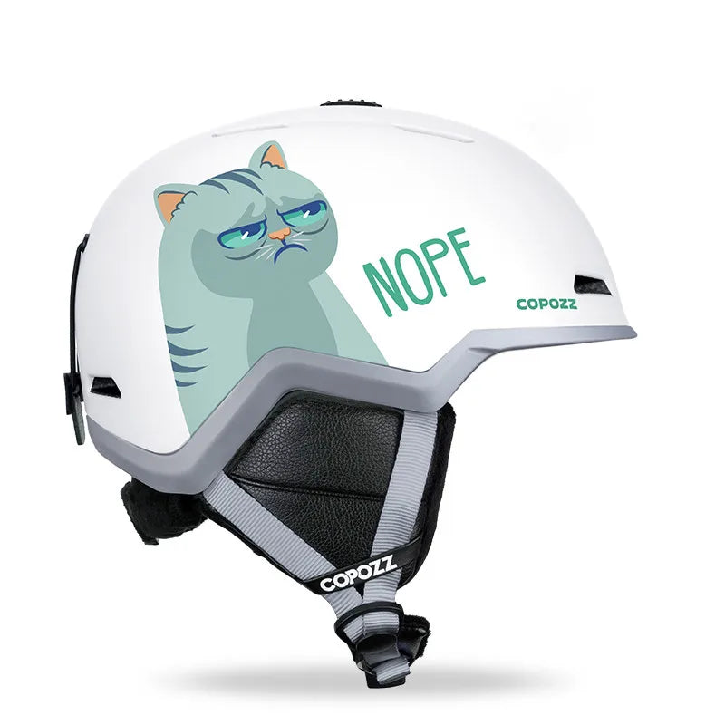 Casco de esquí COPOZZ SafeSnow Half-Cover
