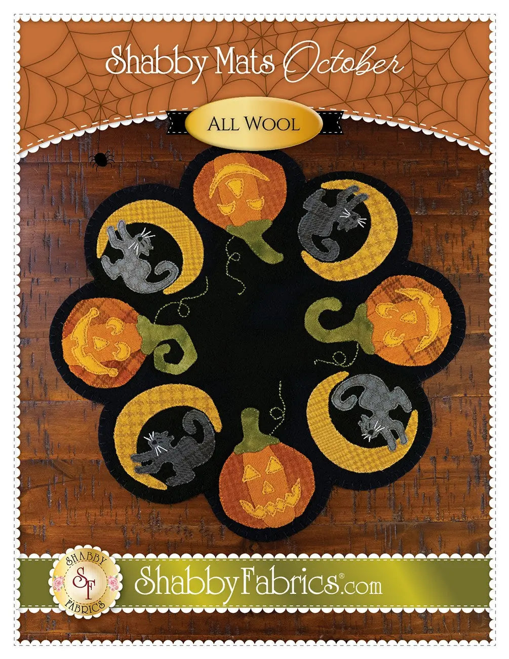 Shabby Mats - October Decorative Accent