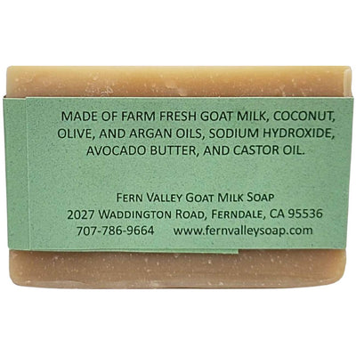 Savon Shampooing Artisanal au Lait de Chèvre avec Huile d'Argan et Beurre d'Avocat