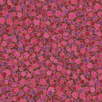 Shimmer Bubble Gum Cotton Fabric - 44"/45" Per Yard