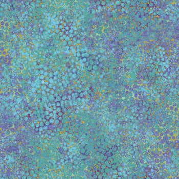 Tissu en coton Shimmer Deep Sea - 44"/45" par yard