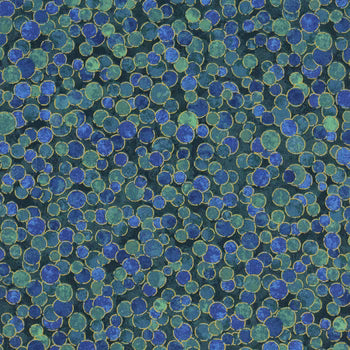 Tissu en coton Shimmer Lagoon - 44"/45" par yard