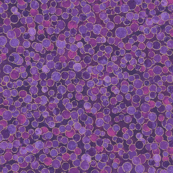 Tissu en coton Shimmer Pansy - 44"/45" par yard