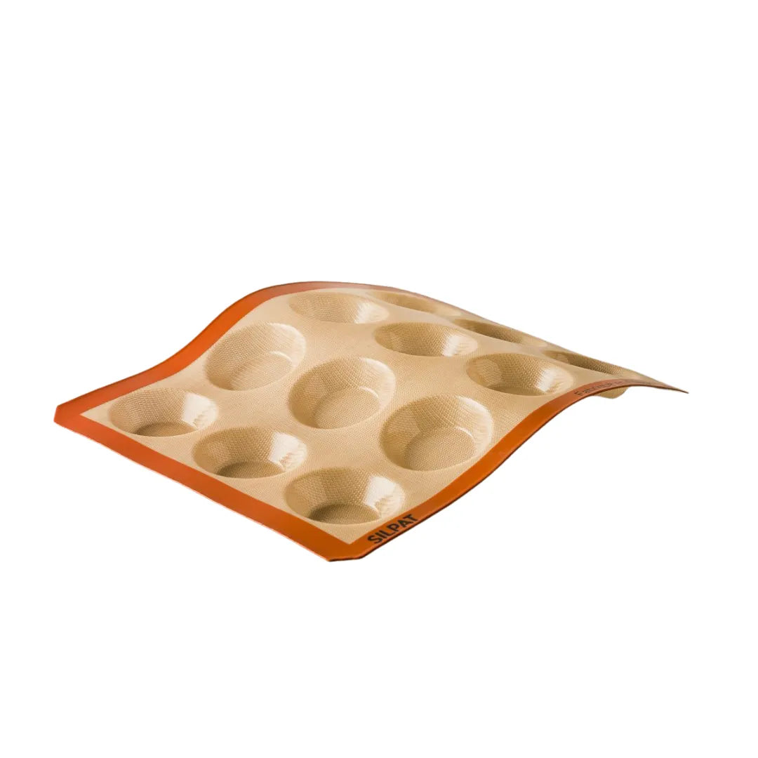 Silpat Perfect 12 Tartelette Mold - Korvel
