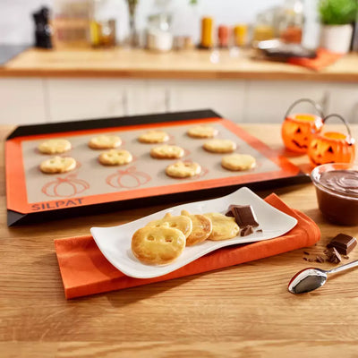Silpat Pumpkin Half Size Baking Mat - Limited Edition - Korvel