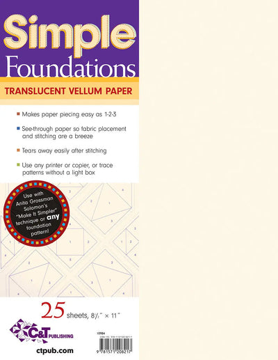 Simple Foundations Transfer Paper - 25 Sheets