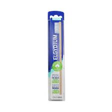 Elgydium Eco-Friendly Manual Toothbrush with Natural Bristles