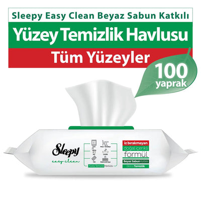 Sleepy Easy Clean Wet Wipes – Green (100 pcs)