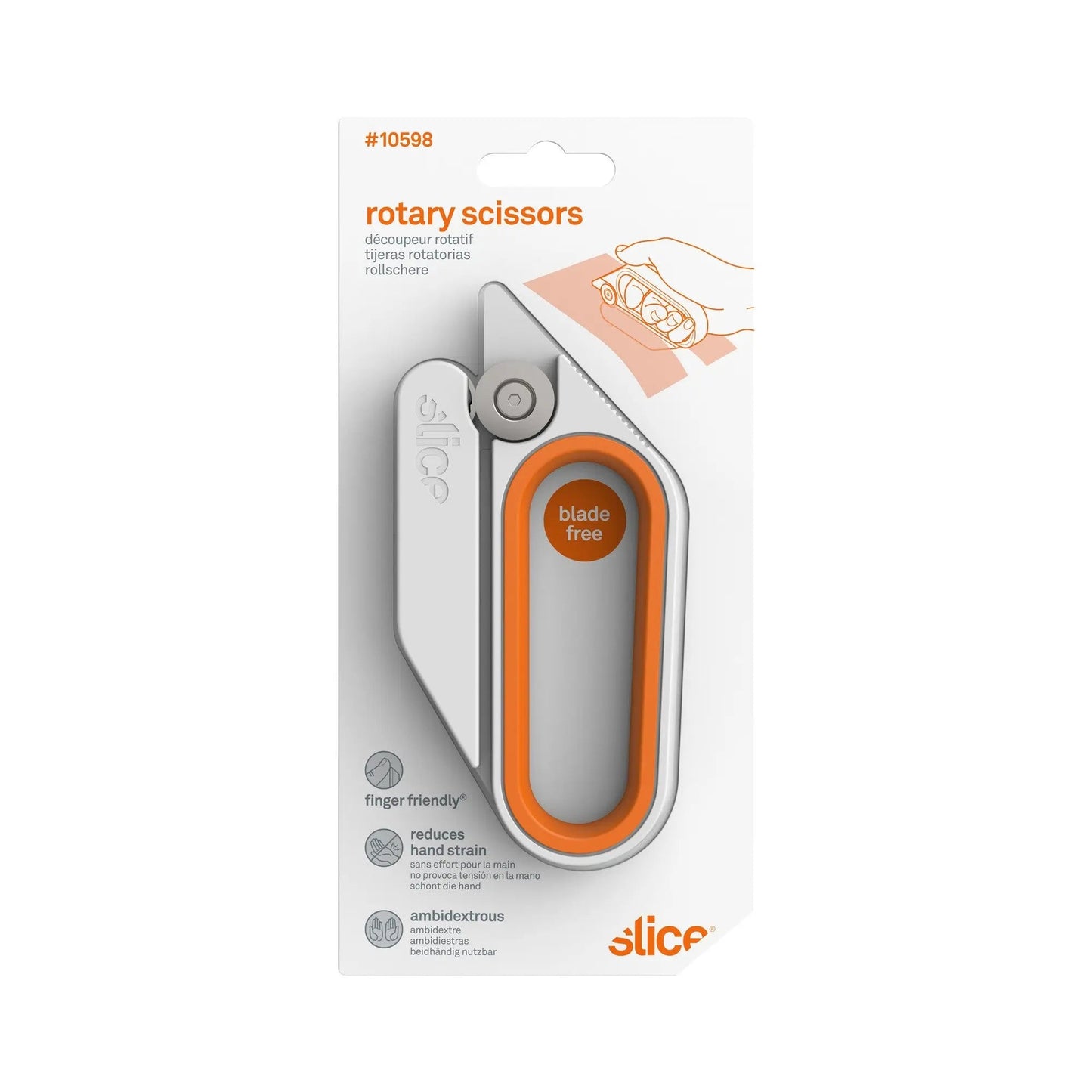 Tijeras Rotativas Slice - Herramienta de Corte Innovadora Sin Cuchilla