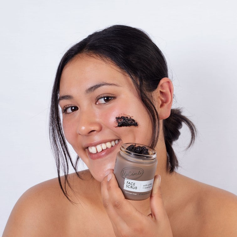 Face Scrub with Coffee + Rosehip Oil - Korvel