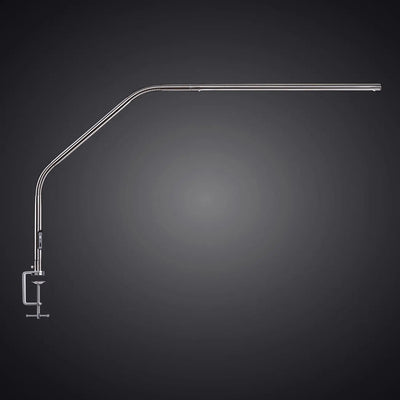 Slimline 4 Table Lamp in Brushed Steel
