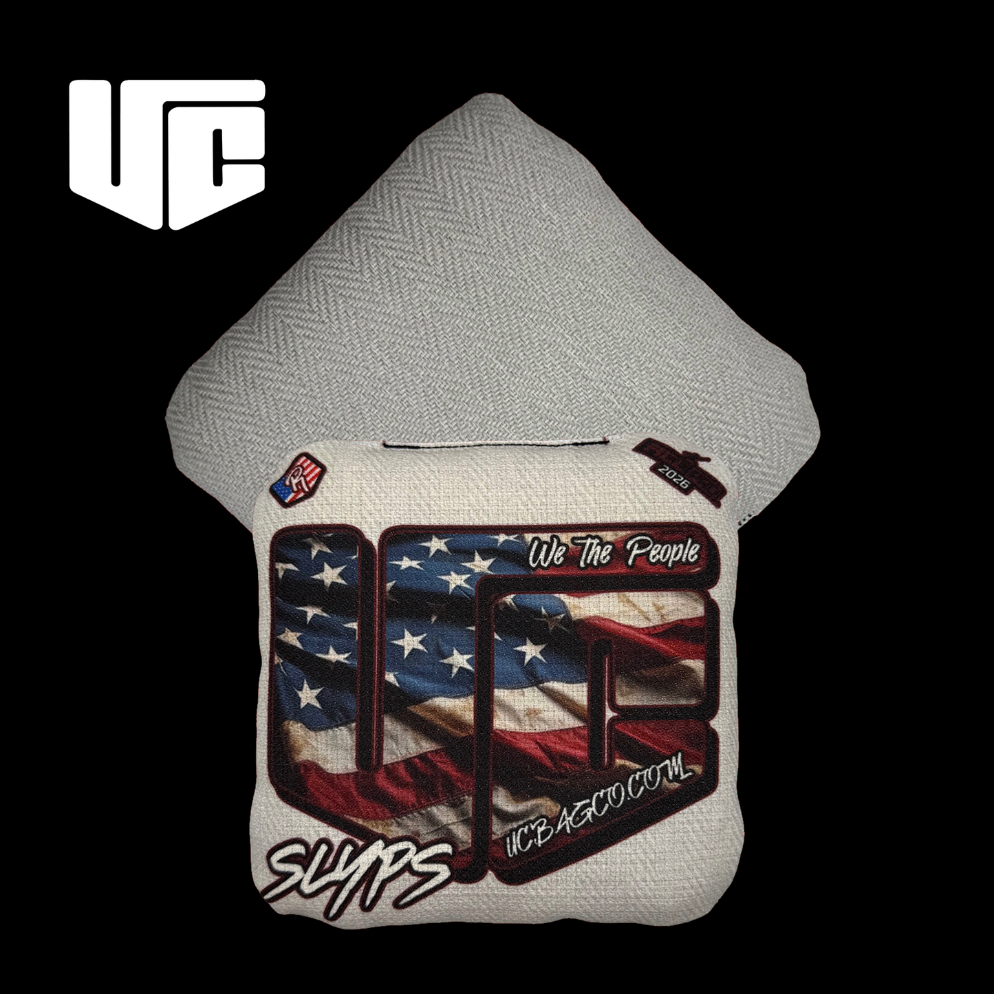2026 SLYPS Honor Flag - Premium Cornhole Bags - Korvel