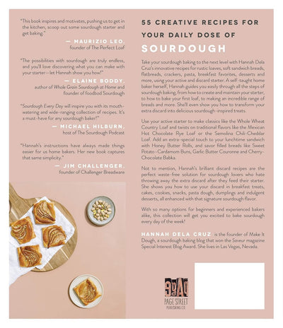 Sourdough Every Day: Your Guide to Using Active and Discard Starter for Artisan Bread, Rolls, Pasta, Sweets and More (Spiral Bound) - Korvel