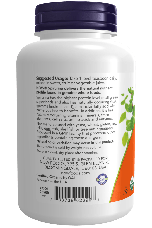 Premium Organic Spirulina Superfood Powder - Korvel