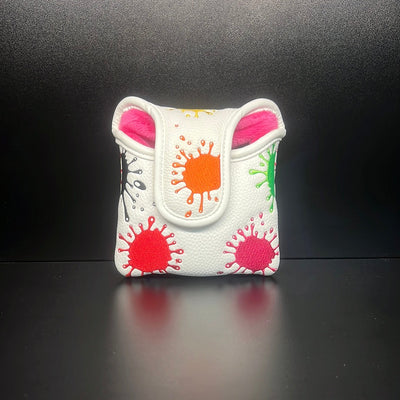 Vibrant Splat Polka Dot Golf Club Headcover