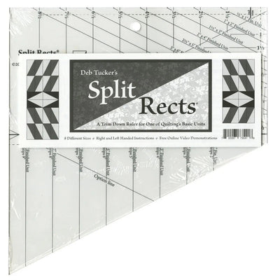 Split Rects Quilting Ruler