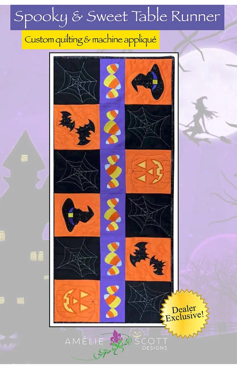 Spooky & Sweet Table Runner Pattern