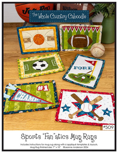 Alfombrillas para Tazas de Fanáticos del Deporte - Patrones de Costura Creativa